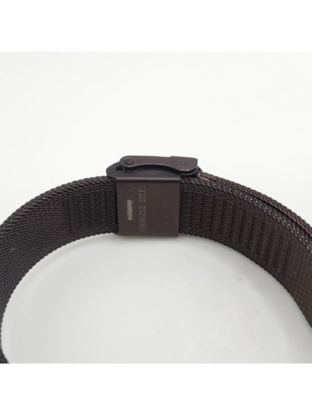 Skagen 7 Jewels  Watch Women 21mm Square Brown Dial New Battery  Working